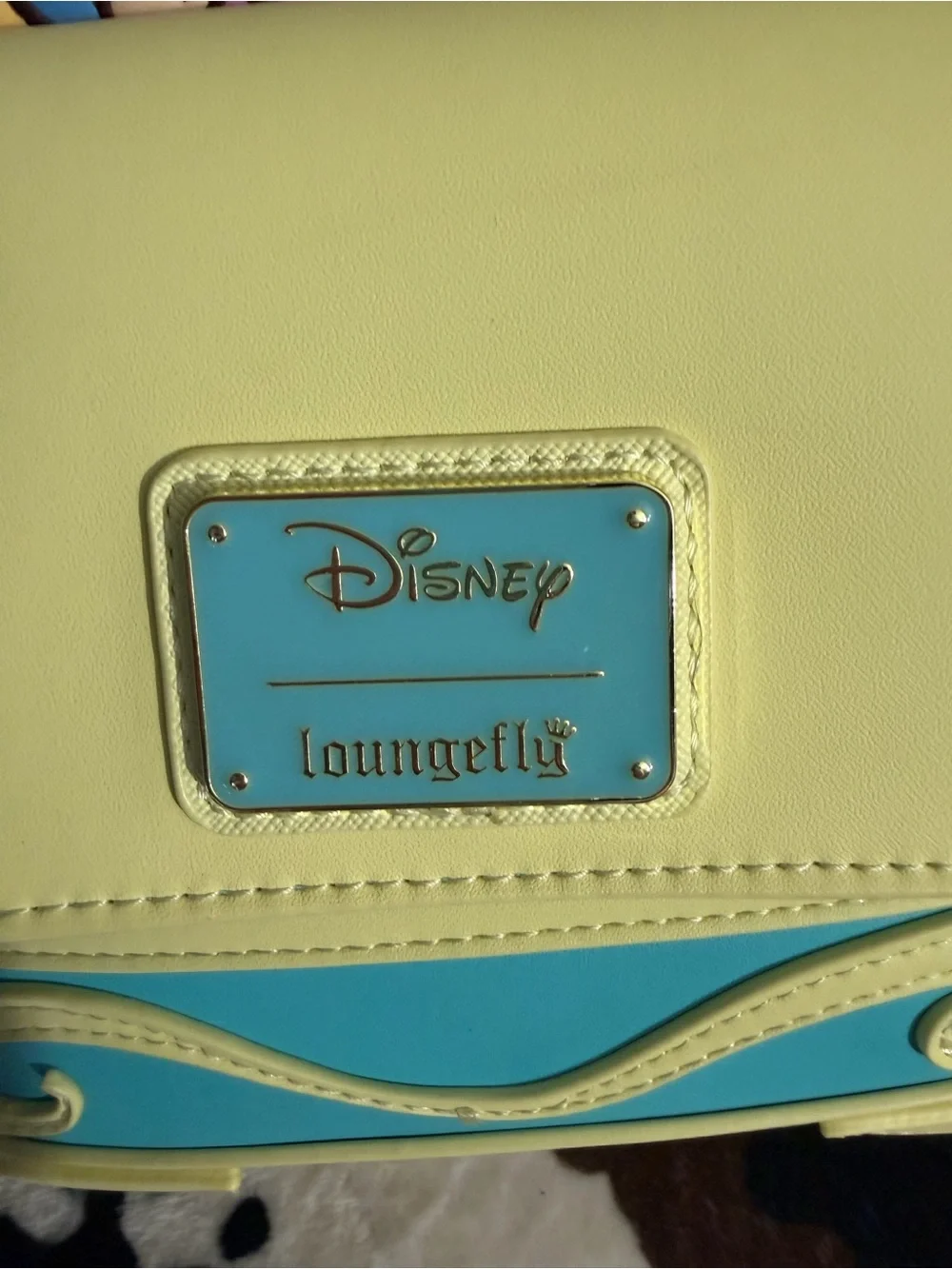 Loungefly Yellow, Blue & Pink Alice Kids Backpack